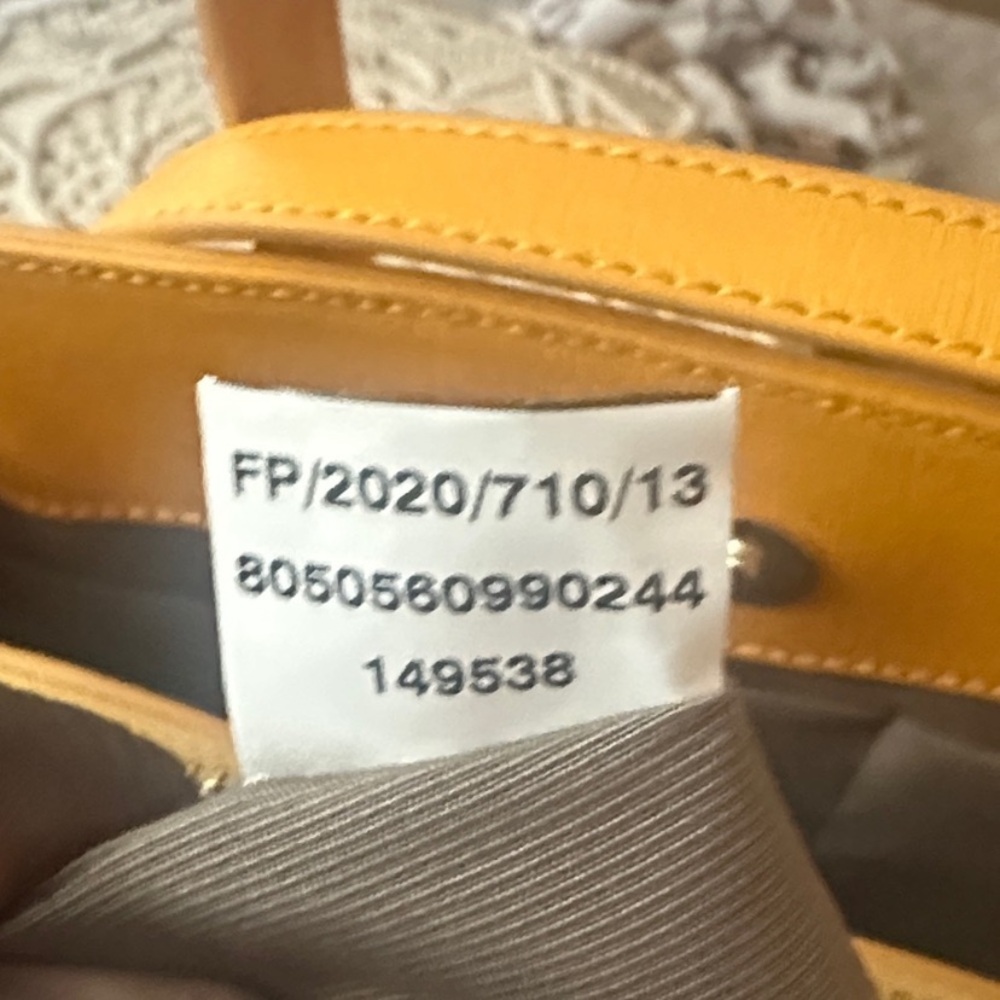 Furla Mustard Yellow Satchel - Picture 15 of 16